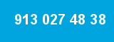913 027 48 38 913 027 48 38